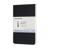 Art Sketch Pad Album MOLESKINE P (9x14 cm), 48 stron, czarny