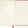 Notes MOLESKINE Classic P (9x14 cm) w kropki, twarda oprawa, scarlet red, 192 strony, czerwony, Notatniki, Zeszyty i bloki