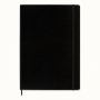 Notes MOLESKINE Classic A4 (21x29,7 cm) gładki, twarda oprawa, 192 strony, czarny, Notatniki, Zeszyty i bloki