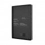 MOLESKINE Classic Notebook Limited Edition, hard leather cover L (13x21 cm), ruled, black