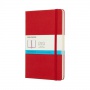 MOLESKINE Classic Notebook L (13x21 cm), dotted, hard cover, scarlet red, 240 pages, red