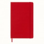 MOLESKINE Classic Notebook L (13x21 cm), dotted, hard cover, scarlet red, 240 pages, red