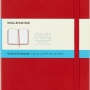 Notes MOLESKINE Classic L (13x21 cm) w kropki, twarda oprawa, scarlet red, 240 stron, czerwony, Notatniki, Zeszyty i bloki