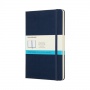 Notes MOLESKINE Classic L (13x21 cm) w kropki, twarda oprawa, sapphire blue, 240 stron, niebieski, Notatniki, Zeszyty i bloki