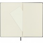 Notes MOLESKINE Classic L (13x21cm) w kratkę, twarda oprawa, 240 stron, czarny, Notatniki, Zeszyty i bloki