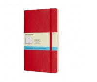 MOLESKINE Classic Notebook L (13x21 cm), dotted, soft cover, 192 pages, red