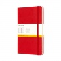 MOLESKINE Classic Notebook L (13x21 cm), ruled, hard cover, 240 pages, red