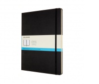 Notes MOLESKINE Classic XXL (21,6x27,9 cm) w kropki, twarda oprawa, 192 strony, czarny