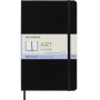 Szkicownik MOLESKINE L (13x21cm), twarda oprawa, 104 strony, czarny, Notatniki, Zeszyty i bloki