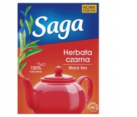 Herbata SAGA, ekspresowa, 90 torebek