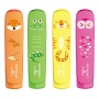 Zakreślacz KEYROAD Fluo Jungle, 1-5 mm, 4 szt., etui, mix kolor&oacute;w, Plastyka, Artykuły szkolne