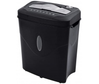 Q-CONNECT office shredder, cuttings, DIN3, 8 sheets, 16.5 liters, black