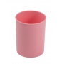 DONAU LIFE pen holder, pastel, 95x75mm, round, pink