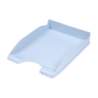DONAU LIFE Desk letter tray, polystyrene, pastel, blue
