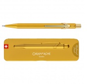 Oł&oacute;wek automatyczny CARAN D'ACHE 844 Goldbar, w pudełku, ż&oacute;łte złoto
