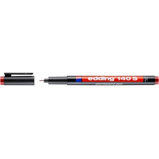 Pen permanent e-140 S EDDING, 0,3mm, red