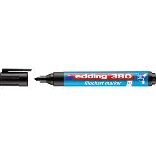 Marker flipchart e-380 EDDING, 1,5-3mm, black