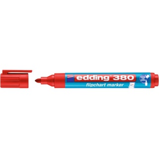 Marker flipchart e-380 EDDING, 1,5-3mm, red