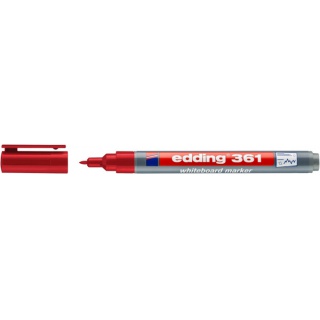 Marker do tablic e-361 EDDING, 1mm, czerwony, Markery, Artykuły do pisania i korygowania