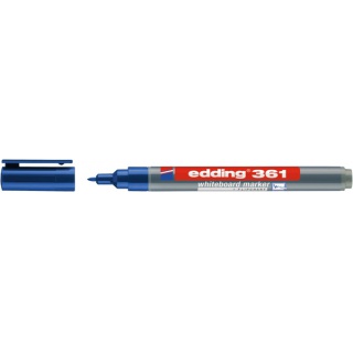 Marker whiteboard e-361 EDDING, 1mm, blue