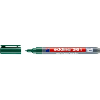 Marker do tablic e-361 EDDING, 1mm, zielony, Markery, Artykuły do pisania i korygowania