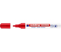 Marker kredowy e-4095 EDDING, 2-3mm, czerwony