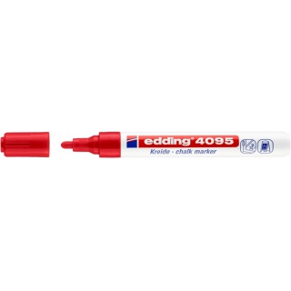 Marker chalk e-4095 EDDING, 2-3mm, red