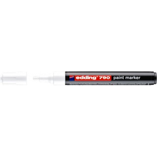 Marker paint e-790 EDDING, 2-3mm, white