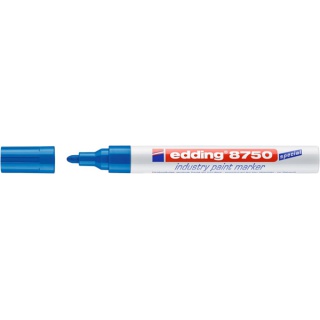 Marker industry paint e-8750 EDDING, 2-4mm, blue