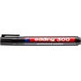 Marker permanentny e-300 EDDING, 1,5-3mm, czarny, Markery, Artykuły do pisania i korygowania