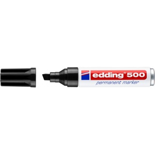 Marker permanentny e-500 EDDING, 2-7mm, czarny, Markery, Artykuły do pisania i korygowania