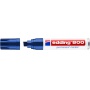 Marker permanentny e-800 EDDING, 4-12mm, niebieski, Markery, Artykuły do pisania i korygowania
