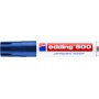 Marker permanentny e-800 EDDING, 4-12mm, niebieski, Markery, Artykuły do pisania i korygowania