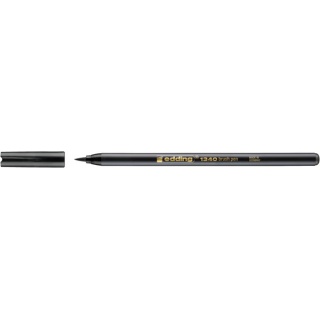 Pen brush e-1340 EDDING, 1-3mm, black