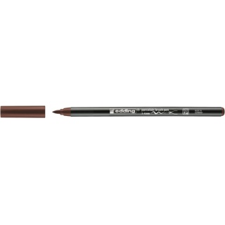 Pen porcelain brush e-4200 EDDING, 1-4mm, brown