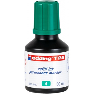 Refill ink permanent marker e-t25 EDDING, green