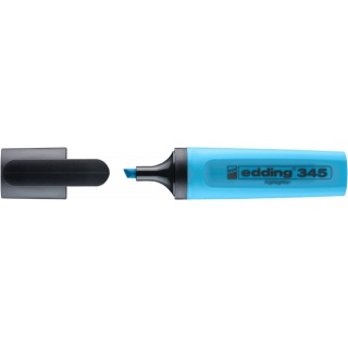 Zakreślacz e-345 EDDING, 2-5mm, niebieski, Textmarkery, Artykuły do pisania i korygowania