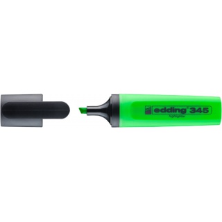 Zakreślacz e-345 EDDING, 2-5mm, zielony, Textmarkery, Artykuły do pisania i korygowania