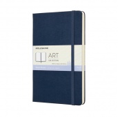 Szkicownik MOLESKINE L (13x21cm), szafirowy, twarda oprawa, 104 strony, niebieski