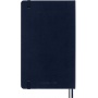 MOLESKINE Classic L Notebook (13x21cm), plain, hard cover, sapphire blue, 400 pages, blue