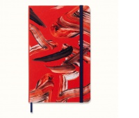 Notes MOLESKINE edycja limitowana Year of the Tiger L (13 &times; 21 cm) w linie, czerwony