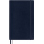 MOLESKINE Classic L Notebook (13x21cm), plain, soft cover, sapphire blue, 400 pages, blue