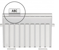 Indeksy do przekładek HAN Kartei, PVC, 10 szt., transparentne