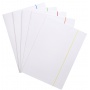 Elasticated File OFFICE PRODUCTS, cardboard, A4, 300 gsm, 3 flaps, assorted colors, Flat files, Document archiving
