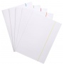Teczka z gumką OFFICE PRODUCTS, karton, A4, 300gsm, 3-skrz., gumka mix kolorów, biała, Teczki płaskie, Archiwizacja dokumentów