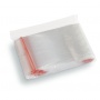 STELLA String bags, 100x120 mm, 100 pcs, transparent