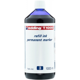 Refill ink permanent marker e-t1000 EDDING, blue