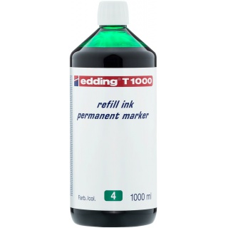 Refill ink permanent marker e-t1000 EDDING, green