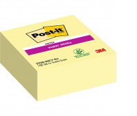 Kostka samoprzylepna POST-IT® Super Sticky (2028-SSCY), 76x76mm, 270 kart., żółta