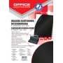 Binding covers, OFFICE PRODUCTS, cardboard, A4, 250 gsm, 100 pcs, black, glossy